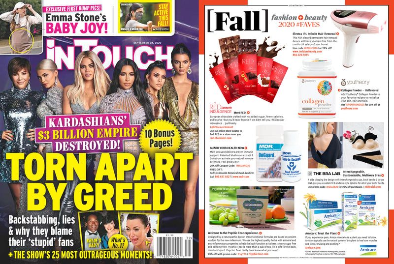 Techture Beauty’s Electra IPL Device Gets A Magazine Feature from InTouch